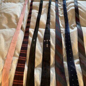 Vintage narrow ties